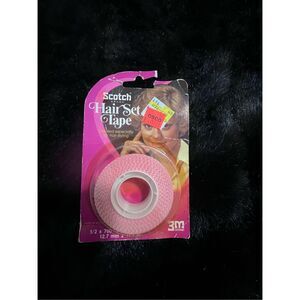 Vintage Scotch Hair Set Tape New In Package  1970s